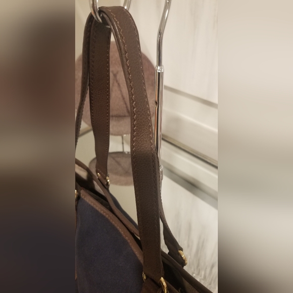 MICHAEL KORS Navy Canvas Tote - Picture 4 of 8